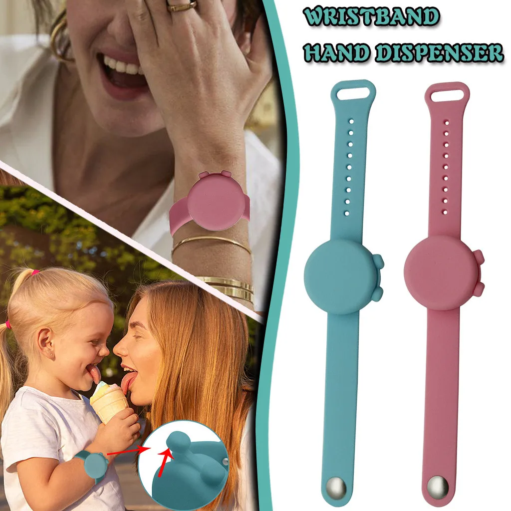 

Belt Buckle Hand Sanitizer Disinfectant Sub-packing Silicone Bracelet Wristband Hand Dispenser Wearable Sanitizer Dispenser пѬяж